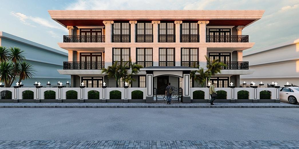 عمارة ديوان - تصميم ثلاثي الأبعاد ٢